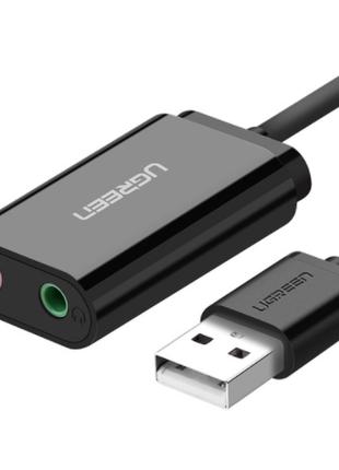Звукова карта Ugreen USB 2.0 зовнішня (30724)
