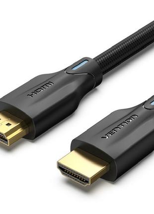 Кабель видео Vention HDMI 2.1 в оплетке 8K 60Hz 7680P 48Gbps 1...