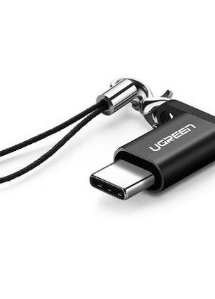 Переходник-адаптер Ugreen USB Type-C to Micro USB Black (US157)