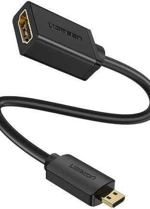 Кабель Ugreen Micro HDMI штекер to HDMI 2.0 разъем 4K 60Hz 22C...