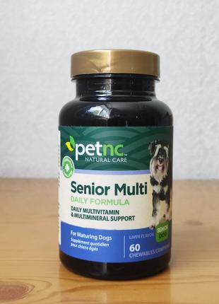 Мультивитамины стареющих собак, petnc NATURAL CARE, 60 шт