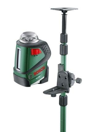 Линейный лазерный нивелир Bosch PLL 360 + телескопическая штанга