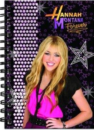 Блокнот А6 лінія 80 аркушів, Kite Hannah Montana