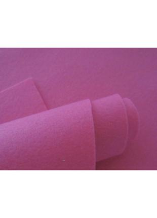 Фетр темно-рожевий 2 мм, 20*30 см, 10 аркушів, Kidis 7794