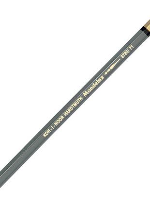 Олівець Koh-i-noor Mondeluz 3720/071 Medium Grey середній сірий