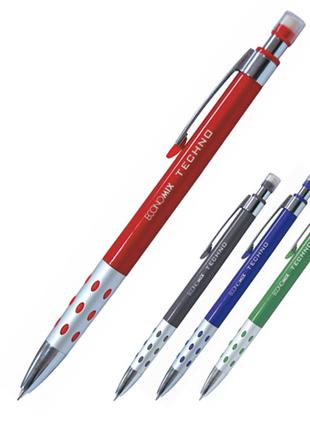 Ручка кулькова Economix Techno E10115 синя 0,7 мм