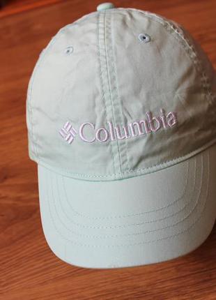 Хлопковая кепка в мятном тоне columbia