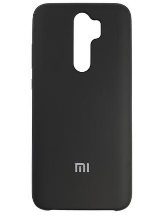Чехол Silicone Case for Xiaomi Redmi Note 8 Pro Black (18)
