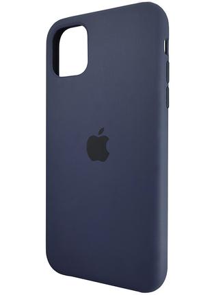 Чехол HQ Silicone Case iPhone 11 Midnight Blue