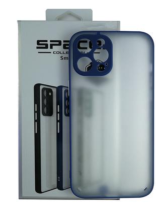 Чехол Space 2 Smoke Case for iPhone 12 Pro Max Blue