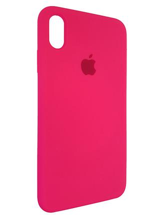 Чехол Original Soft Case iPhone XS Max Hot Pink (47)