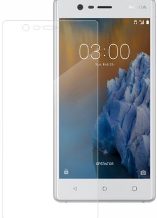 Гидрогелевая защитная пленка на Nokia 3 на весь экран прозрачная