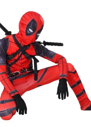 Костюм Дэдпул Deadpool детский спандекс М (110 см-120 см) ABC