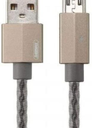 Кабель в металлической оплетке Micro-USB Remax Gefon Series RC...
