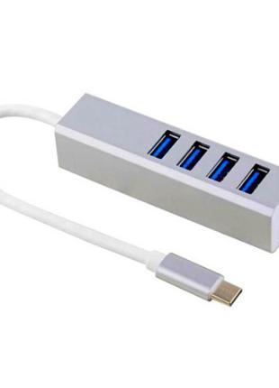 Внешний USB-разветвитель SELF POWER HUB USB 3.0 Type-C 4 port