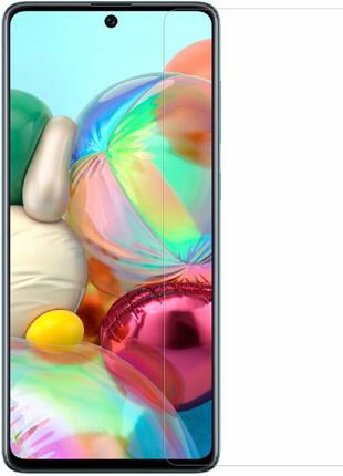Гидрогелевая защитная пленка на Samsung Galaxy A71 на весь экр...