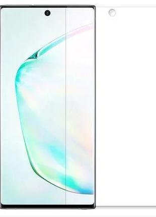 Гидрогелевая защитная пленка на Samsung Galaxy Note 10+ на вес...