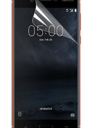 Гидрогелевая защитная пленка на Nokia 5 на весь экран прозрачная