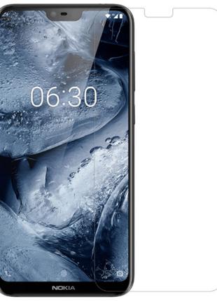 Гидрогелевая защитная пленка на Nokia X6 на весь экран прозрачная