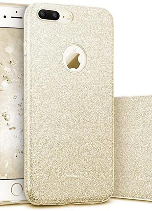 Чехол-накладка Remax Glitter для Apple iPhone 7 Plus Золотистый