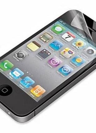 Гідрогелева захисна плівка на iPhone 4s на весь екран прозора