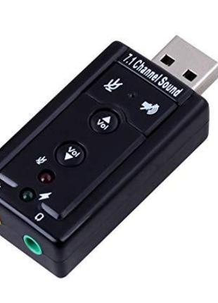 Внешняя USB звуковая карта Virtual Sound 71