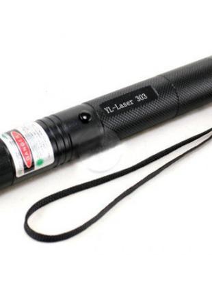 Потужна лазерна указка Green Laser Pointer YL-Laser 303 Чорний