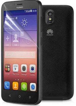 Гидрогелевая защитная пленка на HUAWEI Y625 на весь экран проз...