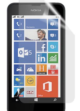 Гідрогелева захисна плівка на Nokia Lumia 630 на весь екран пр...