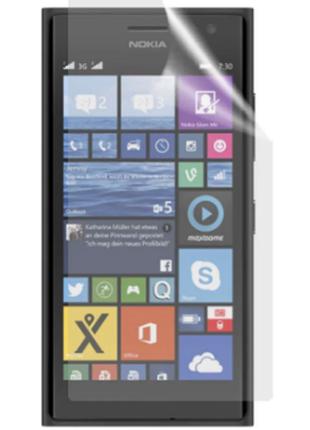 Гидрогелевая защитная пленка на Nokia Lumia 735 на весь экран ...