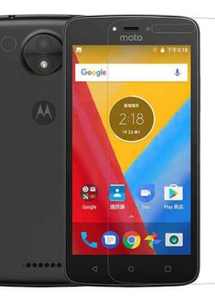 Гідрогелева захисна плівка на Motorola Moto C на весь екран пр...