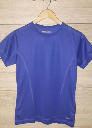 Мужская синяя спортивная футболка s
