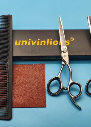 5,5" дюймов парикмахерские ножницы для стрижки комплект Univin...