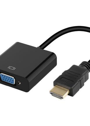 Переходники конвектор HDMI на VGA конвертер для компьютера или...