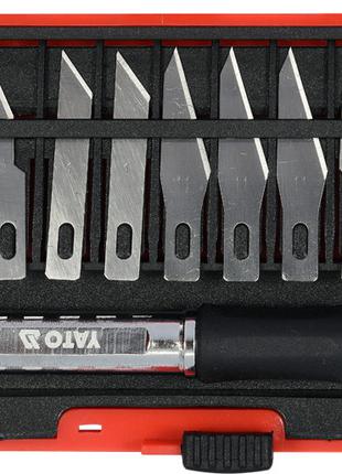 Набор ножей для точных работ 14 шт YATO