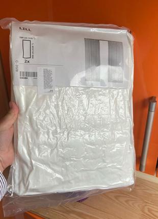 IKEA тюль икея белая сетка