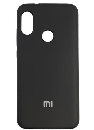 Чехол Silicone Case for Xiaomi Redmi 6 Pro Black (18)