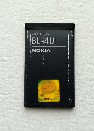 Аккумулятор Nokia BL-4U 1011 мА, 100% оригинал, протестированн...