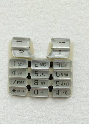 Клавиатура латинская для Sony Ericsson K700 кнопки (Б/У, ориги...