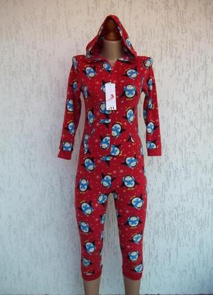(9-10 лет) флисовый комбинезон пижама кируми новый