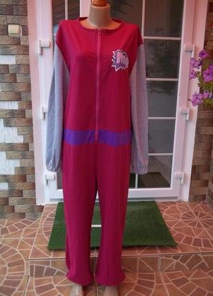 48/50 р boohoo  комбинезон пижама кигуруми (трикотаж) унисекс