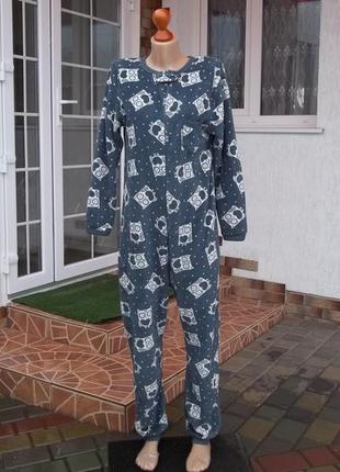 ( 44/46 р )  флисовый комбинезон пижама кигуруми