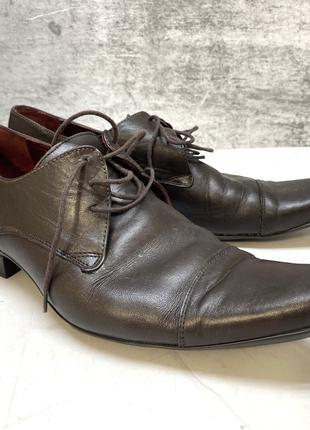 Туфли кожаные Pascal Morabito, кожаные разм 43 (28 см), Отл сост