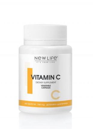 Vitamin c витамин с 60 растительных капсул в баночке
