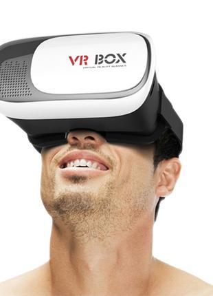 Шлем очки виртуальной реальности 3D VR BOX 2.0 с пультом