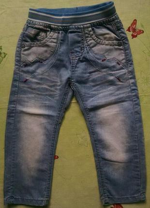 Голубые джинсы для мальчика 2-3 года