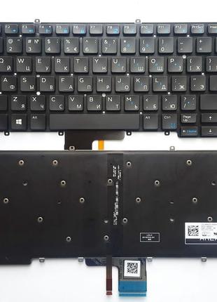 Клавиатура для ноутбуков Dell Latitude E7370 без рамки с подсв...