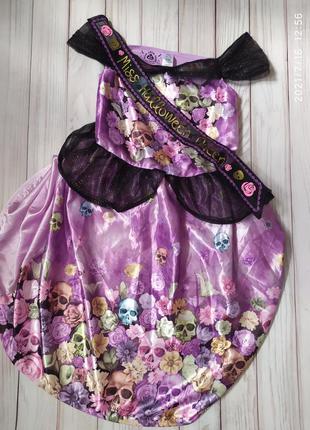 Платье королева хеллоуина 11-12 лет