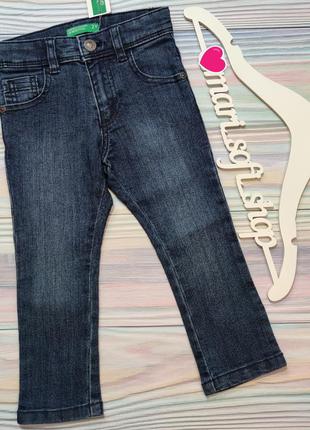 Сині джинси benetton для дівчинки р. 2 роки