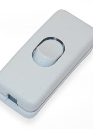 Клавішний вимикач KCD5-303 білий Daier